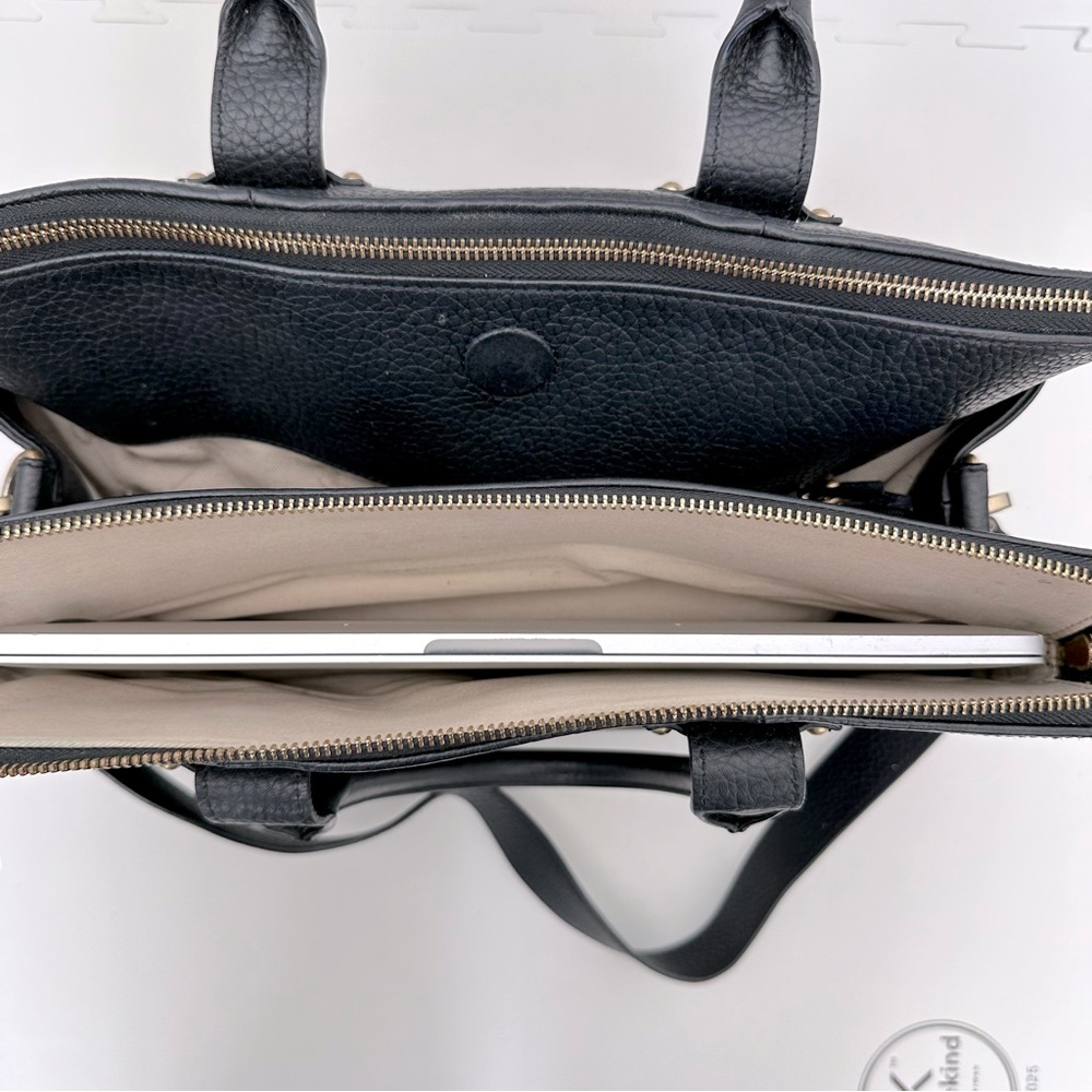 GiGi New York Black Satchel - Picture 7 of 12